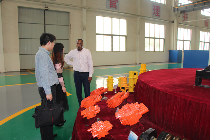 埃塞俄比亞客戶訪問(wèn)沃爾華集團(tuán)