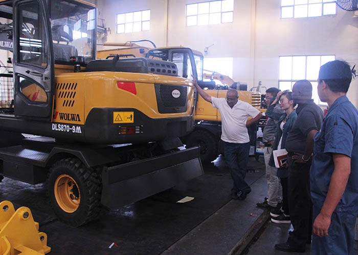 埃塞俄比亞客戶訪問沃爾華集團(tuán)