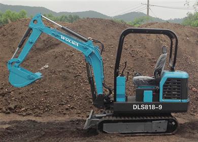 DLS818-9農(nóng)用微型挖掘機