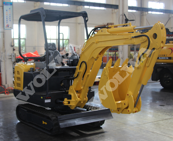 沃爾華2.2噸履帶挖掘機